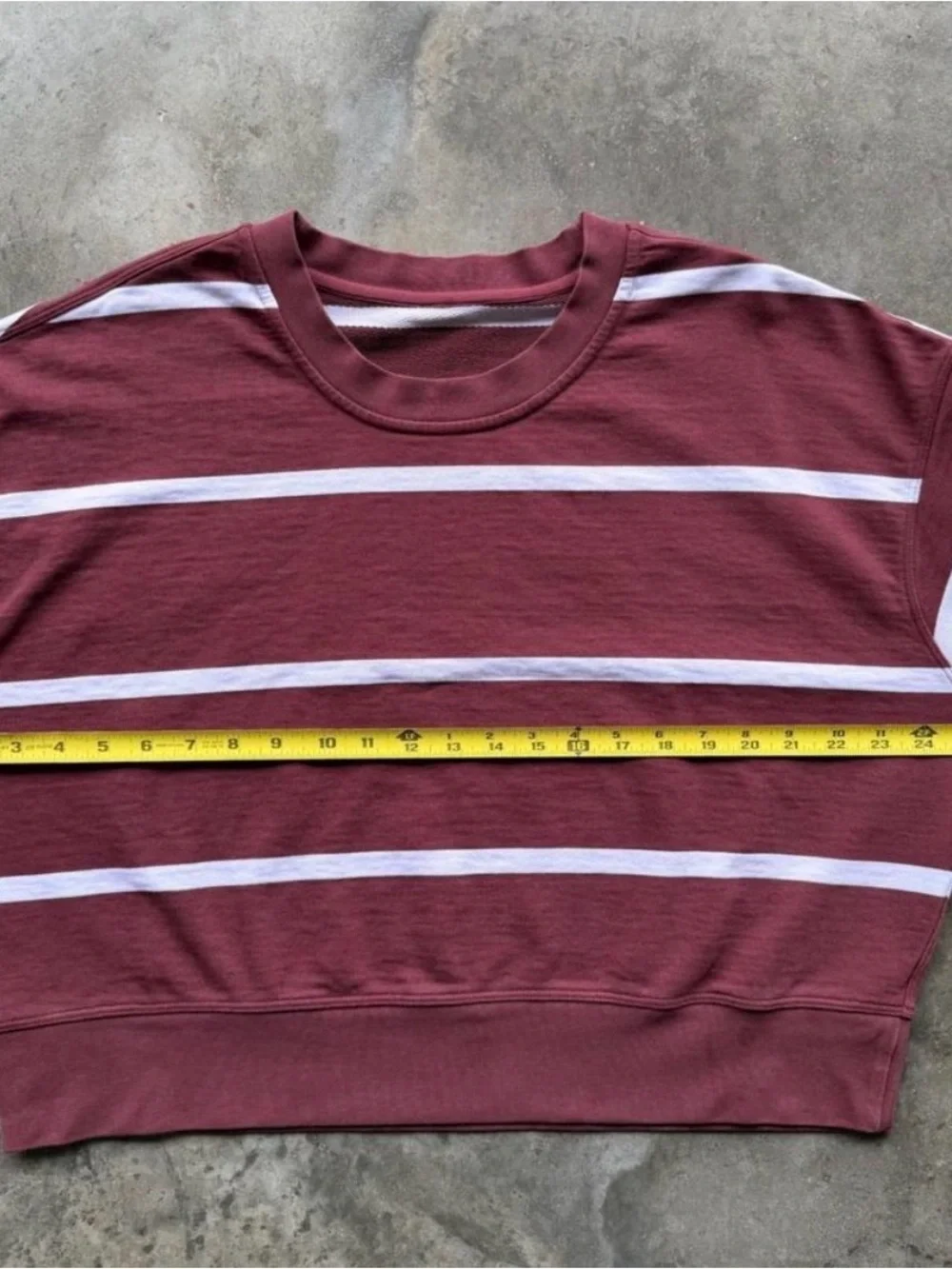 lululemon athletica perfectly oversized cropped crewneck